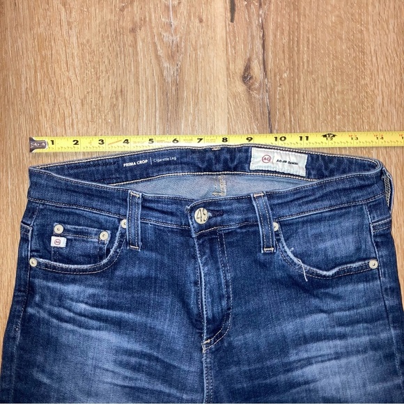 AG Adriano Goldschmied Women's Prima Cigarette Jeans | Size 27R - Picture 9 of 11